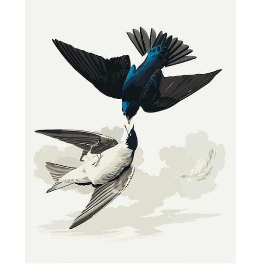 16" x 20" Swallows Paint-by-Number Kit by Artist's Loft®